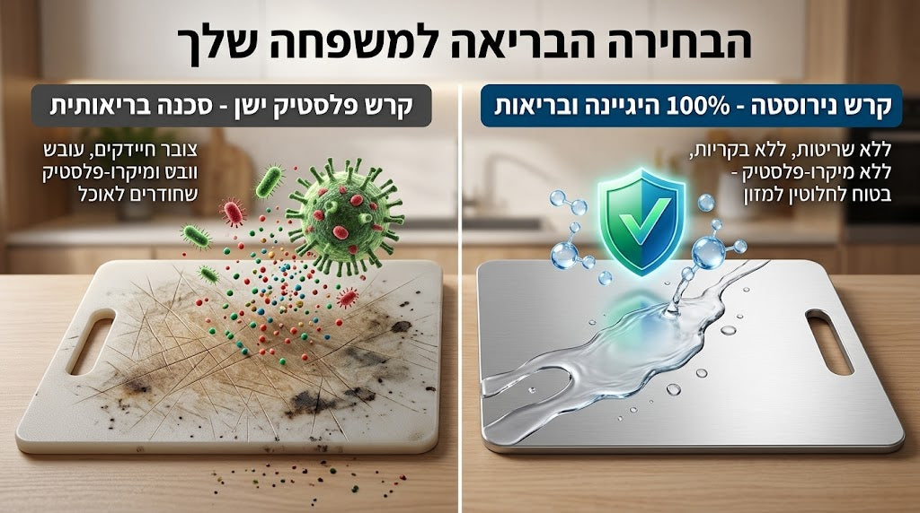קרש חיתוך מנירוסטה